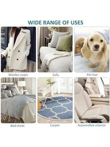 1pc Handheld Fabric Shaver, Plastic Handle, Anti-Rust Copper Blade Shaver, Pet Hair Remover, Carpet Lint Remover, Suitable For Carpets, Car Mats, Sofas, Pet Beds, Furniture And Clothing To Remove Fuzz And Hair From Woven Fabrics, Carpets And Other Textiles. - Multicolor - View 7