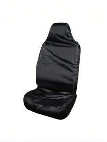 Universal Car Black Seat Covers, Waterproof Car Seat Front And Back Covers, Suitable For All Types Of Car Seats, Protect Your Seats From Dust, Pet Hair, Dirty Liquids, Etc., Keeping Your Seats Brand New