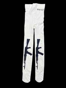 1双朋克风哥特式荆棘交叉过膝长袜，Y2K风格，舒适袜子