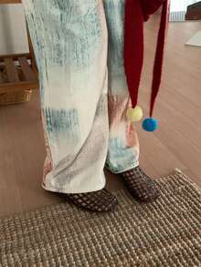 XIXITIAO 1 para sandałów z ażurową siateczką, wygodne płaskie buty z zamkniętymi palcami, oddychające, siateczkowe, wsuwane sandały na lato, idealne na wyprawy i wakacje - Czarne - Zobacz 7