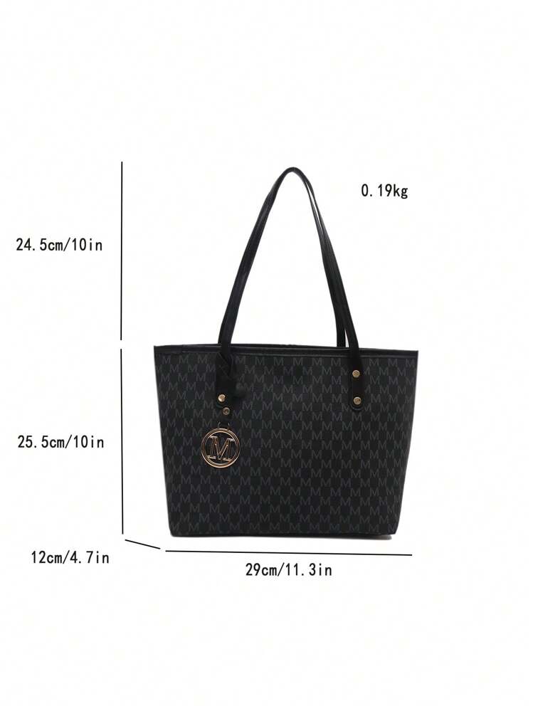 Large Capacity Women's Commuter Bag, Personalized Handbag, 2025 New Exquisite Niche One Shoulder Bag, High-Quality Women's Bag - Multicolor - View 2