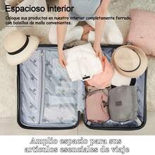 Set Of 2 Travel Suitcases, 20 And 18 Inches, With Rigid Wheels And A Lock. - 黑色 - 查看 3