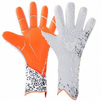 Professional Soccer Goalkeeper Goalie Gloves - Super Superior Grip,High Performance - Durable & Comfortable Training/Match Gloves For Adults, Youth (Size 6-10)