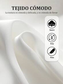 Vestido corto y minimalista de mujer en color liso, con tirantes de lazo y sin mangas, de color claro - Beis - Ver 5