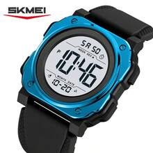 Skmei 时美2511批发时尚男士电子表硅胶表带防水多功能夜视运动手表 - 均碼 - 查看 15