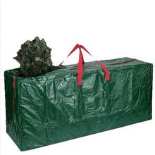1pc Christmas Tree Storage Bag - Heavy Duty Large Capacity Organizer Bag, Suitable For 7.5/9ft Artificial Christmas Tree, With Durable Reinforced Handles And Double Zippers - Waterproof Material, Dust-Proof, Moisture-Proof, Insect-Proof. - Green - View 10