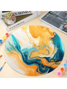 1pc Acrylic Cake Base, Round Acrylic Cake Board, Acrylic Cake Decorating Plate, 1/8 Inch Thick, Versatile Round Base Suitable For Decoration And Baking, Perfect For Birthdays And Holidays - Multicolor - View 3