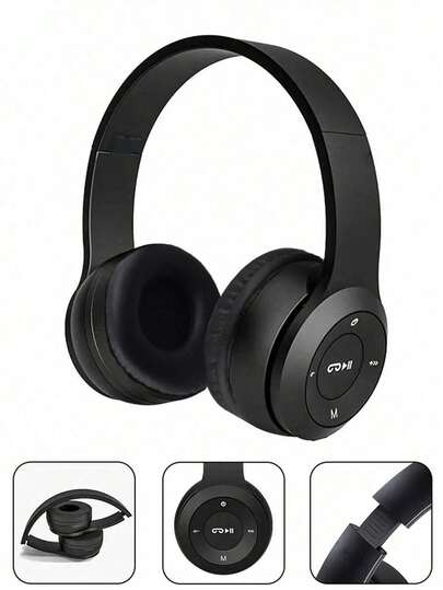 可折叠无线运动耳机，重低音效果出色