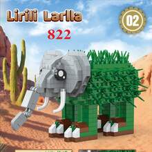 Tungtungtun Sahur, Bloques de construcción de madera Shanhaijing de IA, Bombardiro Crocodilo, Shimpanzinni Bananini, Regalo de Navidad, Decoración de fiesta de Navidad - Multicolor - Ver 15