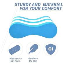 EVA Foam Swimming Board, PVC Material, No Inflation Required, Suitable For Training And Water Sports, Creative Buoyancy Brick (Single Pack) - Multicolor - View 5