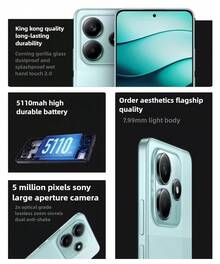 Xiaomi Xiaomi Redmi Note 14 Smartphone, 6+128GB, IP64 Waterproof, 7.99mm Slim Body, Dimensity 7025-Ultra Chip, 120Hz High Refresh Rate, 5110mAh Large Battery, Long Lasting, Chinese Version Dual SIM, Supports English And Chinese