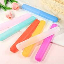 1pcs/3pcs/5pcs Toothbrush Case Mixing Portable Tooth Brush Cover Holder Toothbrush Hygiene Care Outdoor Supplies Random Color For Travel Toothbrush Case Travel Hiking Camping Covers Protector Suitable For Outdoor Travel And Household Bathroom Organizer Accessories Home Gadget School Supplies School Stuff For College Dorm For Student Toothbrush Cover Toothbrush Cases Toothbrush Toothbrush Protector For Travel Bathroom Travel Essentials For Travel Accessories For Holiday Vacation Holiday Essentials Mini Perfume For Women Perfume For Men Perfume Beach Bottle Travel Must Haves Summer School Accessories Back To School Back To School Supplies ﻿ - Long Multi-color 3PCS - View 5