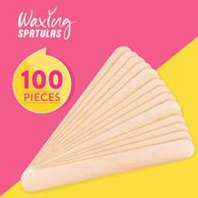 JFA Supplies Wooden Waxing Spatulas Wax Applicator Sticks For Hair Removal, Disposable, Professional Salon Quality