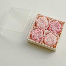 4pcs/Set Creative Rose Scented Candle Set - Perfect Valentine's Day Gift, Birthday Present & Souvenir