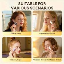 The Latest S13 Vibrating Massage Wireless Earbuds Come With A Vibrating Charging Case, Featuring Relaxation And Massage Functions. Designed To Be Compact And Lightweight, They Are The Ideal Choice For Stress-Free Use During Relaxation Or Sleep. - 紫色 - 查看 4