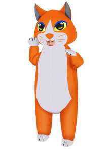 成人充气猫咪服装，猫咪服装，男女通用充气服装，全身猫咪服装，趣味猫咪服装，圣诞节万圣节充气服装 - 貓 - 查看 9