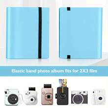 Álbum de almacenamiento de tarjetas de juego, álbum de fotos instantáneas, organizador de álbumes de ídolos