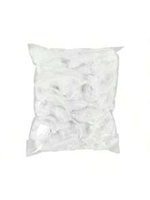 Elastic Bowl Covers (100-Piece) - Stretchable Disposable Food Covers For Bowls, Salad, Watermelon & Leftovers, Odor-Free Kitchen Storage Solution - 白色 - 查看 9