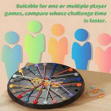 解开绳结挑战，桌面游戏玩具，儿童智力开发，逻辑思维，集中注意力，亲子互动，节日庆典互动游戏，派对礼物，万圣节，圣诞节派对游戏