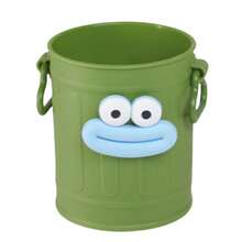 5个彩色大嘴巴铅笔筒，长腿大嘴怪兽铅笔杯带字母贴纸，桌面收纳桶造型，可爱趣味香肠嘴化妆刷收纳盒，DIY桌面文具收纳包 - 彩色 - 查看 28