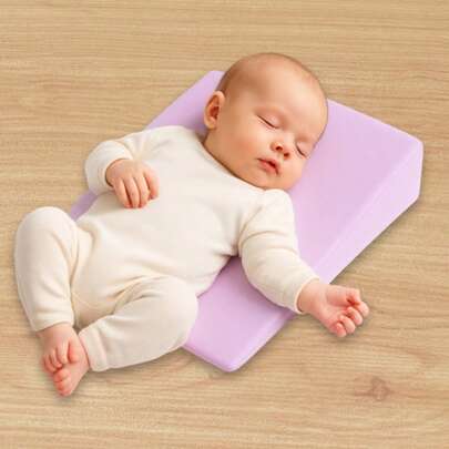 Baby Comfort Travesseiro Anti Refluxo para Bebê com Inclinação e Capa Macia Confortável