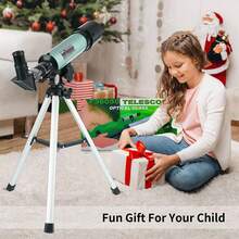 90x High Definition Astronomical Telescope With Tripod For Beginners - Black - View 4