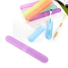 1pcs/3pcs/5pcs Toothbrush Case Mixing Portable Tooth Brush Cover Holder Toothbrush Hygiene Care Outdoor Supplies Random Color For Travel Toothbrush Case Travel Hiking Camping Covers Protector Suitable For Outdoor Travel And Household Bathroom Organizer Accessories Home Gadget School Supplies School Stuff For College Dorm For Student Toothbrush Cover Toothbrush Cases Toothbrush Toothbrush Protector For Travel Bathroom Travel Essentials For Travel Accessories For Holiday Vacation Holiday Essentials Mini Perfume For Women Perfume For Men Perfume Beach Bottle Travel Must Haves Summer School Accessories Back To School Back To School Supplies ﻿ - Long Multi-color 3PCS - View 6