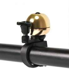 1 pieza Campana de manillar de bicicleta de 90dB, campana manual para montar en bicicleta