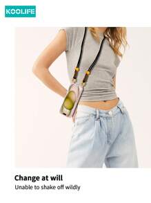 Koolife 1pc High Transparency 2.0mm PC Backplate With Magnetic Wireless Charging, Detachable Lanyard Hole Stand, Side Color Inlay, Molded Lens Frame, Full Coverage Phone Protective Case Compatible With IPhone 17 ProMax/17/17 Pro/17 Air/16/16 Pro/16 Plus/16 ProMax/11/11 Pro/11 ProMax/12/12 Pro/12 ProMax/13/13 Pro/13 Plus/14/14 Pro/14 Plus/14 ProMax/15/15 Pro/15 Plus/15 ProMax