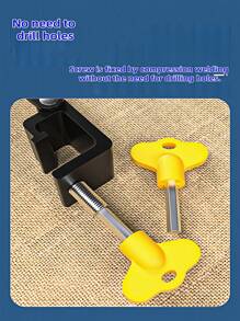 1pc Peak Valley Window Lock, The Best Choice For Protection! No-Drilling Design, Suitable For Sliding Windows And Aluminum Windows. Easy Installation Without Damaging The Window Frame; Limit Switch + Lock Hook Double Guarantee To Prevent Accidental Opening Of The Window; Easy For Adults To Operate, And Not Easy For Children To Touch, Providing Family Members With An Extra Sense Of Security!