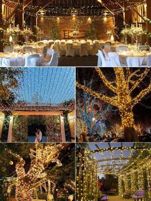 1pc Solar Powered String Lights, Outdoor Decorative Lights, 72FT LED String Lights, 8 Lighting Modes, Garden Decor Lights, Christmas Decor Lights (Multiple Sizes), Party Decor, Home Decor, Halloween, Christmas, Autumn, Winter Decoration Lights Christmas Decoration Christmas Tree Gift Decor Thanksgiving Wedding For Gifts Indoor Outdoor Garden Holiday Halloween Christmas Decor Thanksgiving Wedding For Gifts Indoor Outdoor Garden Holiday Halloween Decor Halloween Ornaments - Multicolor - View 8