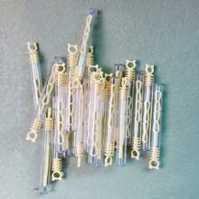 5支彩色多孔心形泡泡棒，户外活动泡泡液用品，营造节日氛围 - 混色 - 查看 5