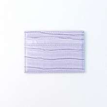 1pc's New Crocodile-Patterned PU Simple And High-End Ins Style Versatile Multi-Color Ladies' Gift Multi-Slot Coin Purse Card Case Wallet Birthday Present For Women Wallet Mini Wallet Purse Wallet Card Wallet - Multicolor - View 18