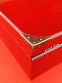 8件/4件复古仿古青铜装饰角件，橱柜门饰条，框架角保护器