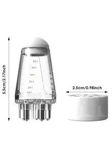 1 Stück Kopfhaut-Applikator Kamm, tragbare Haaröl-Applikator Flasche für Kopfhaut-Massage & Haarwachstum, Essenzöl-Spender Bürste - Verschiedenfarbig - Übersicht 9