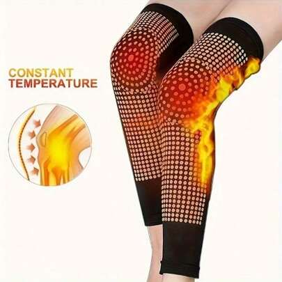 Protectores de rodilla y pierna de lana gruesos y alargados de artemisa, adecuados para yoga, deportes y acondicionamiento físico en el hogar. Protección de pierna (paquete individual) Accesorios de gimnasio Soporte de rodilla