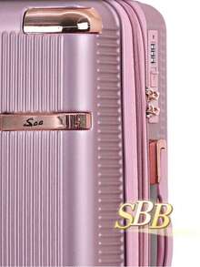 High Quality Carry-On Suitcase, 4 Double Wheels, 360 Degree Rotation, 9kg - Rusty Rose - View 2