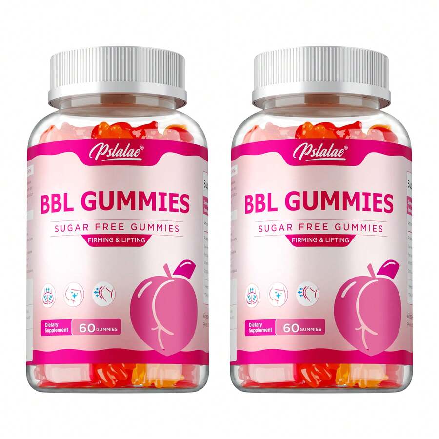 PSLALAE BBL Gummies - , Manage Body Shape, Improve Appearance, Increase Confidence, Sculpt Your Butt And Hips - 60pcs - 兩瓶更優惠 - 查看 1