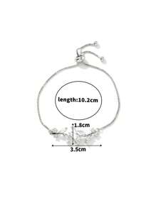1只金色葉子和小麥穗設計的銅手鐲,鑲有立方氧化鋯,適合女性在日常生活、約會和派對場合佩戴