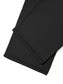 Customized Personalized Photo, Letter, Name, Logo Printed Men's Sports Pants, Customize Your Photo, Text, Name, Logo, Selfie/Baby/Friend/Idol/Couple/Family/Party/School/Sports/Pet/Love Letter Print, Logo/Business/Company Event Uniform - Black - View 6