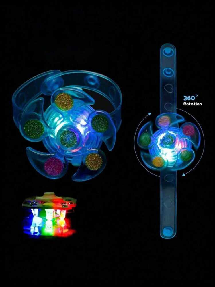 10 أساور مضيئة بالليد، هدايا لحفلات أعياد الميلاد، إمدادات حفلات مضيئة في الظلام، جوائز للفصول الدراسية، ديكورات أساور وامضة، أساور بأضواء ليد دوارة، ألعاب أساور لامعة، إمدادات حفلات مضيئة، هدايا أعياد الميلاد، مناسبة لحفلات أعياد الميلاد، الولائم، الهدايا، الديكورات، رأس السنة، مهرجانات عيد الفصح، حشوات البينياتا، عيد الأم، حفلات التخرج وغيرها - متعدد الألوان - مشاهدة 3