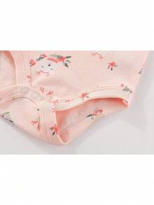 3件套时尚圣诞新生女童长袖连体衣套装秋冬 - 彩色 - 查看 8