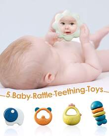 Baby Toys Baby Stuff   Doll Toy  Gift Birthday Gift  Halloween Cute Stuffed Animal Baby Patter Snuggle Toy Plush Doll For Newborns - 恐龍(綠) - 查看 5