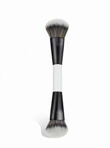 1pc Dual-Ended Makeup Brush, Foundation & Blush Brush, Multi-Functional Makeup Brush, Professional Makeup Tool, Gift For Women & Girls,Foundation Brush,Concealer Brush,Blush Brush,Contour Brush,Blush Brush,Bronzer Brush,Powder Brush,Foundation Brush,Blush Brush