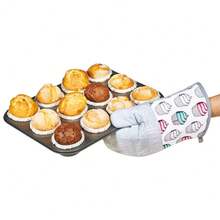 METALTEX Guante De Cocina Horno Cooking 30 CM Alta Protección Térmica  ✅ Entrega de 1-3 días