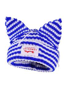 1pc Unisex Personalized Knit Hat - Multicolor - View 15