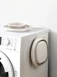 3/1 Stück tragbare Fußsprudelbad Schüssel, Kunststoff Fußwanne, faltbare Badewanne, Wäschekorb, Waschschüssel, platzsparende Aufbewahrungsbox, faltbare Silikonschüssel, faltbare Waschschüssel, tragbare Fußwaschbecken, faltbare Massage Fußsprudelbad Schüssel, Fußpflege Werkzeuge, faltbare Waschschüssel, Gemüsewaschwanne, Fußwaschbecken - Grau - Übersicht 12