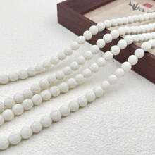 50pcs 8mm Colored Volcanic Stone Round Beads DIY Handmade Bead Jewelry Accessories Bracelet Necklace Accessories