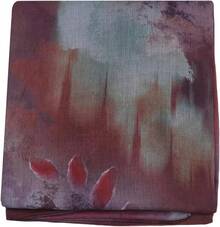 Watercolour Floral Printed Hijab Scarf Women Soft Modal Cotton Instant Hijab Wraps Shawls Long Scarves - Màu 15 - Xem 5