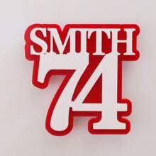 1 pièce Aimant de réfrigérateur personnalisé avec nom, aimants de nom de famille, aimants de nom de casier, aimants personnalisés de nom de réfrigérateur, aimants de nom en acrylique, cadeau idéal pour la famille et les amis, aimants pour réfrigérateur